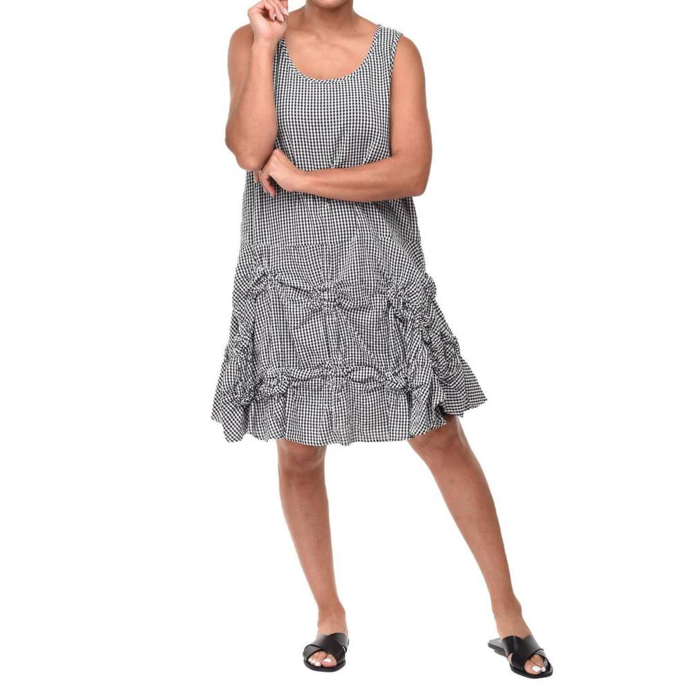NEW TULIP CLOTHING matilda dress in little indy check